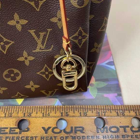 LOUIS VUITTON Authentic Artsy MM Tote Monogram LV Shoulder Large LV +Dust Bag - Picture 7 of 16